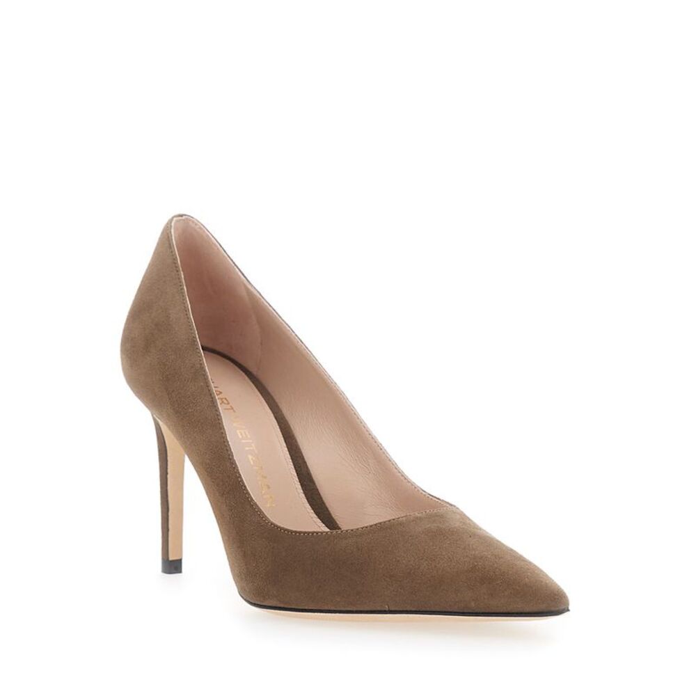 Stuart Weitzman Women Pumps With Rounded Toe - Picture 2 of 3
